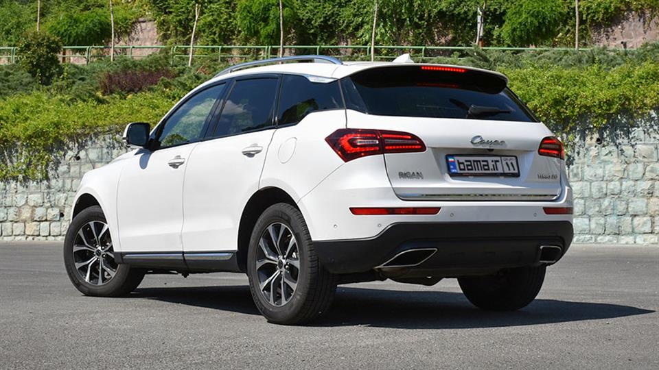 نمای عقب کوپا T210